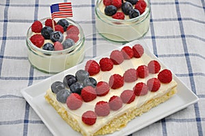 Fourth of July Cake