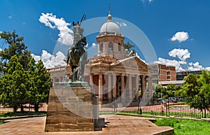 Fourth Raadsaal historic building of Free State Provincial Legislature Bloemfontein