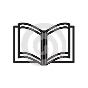 fow icon isolated on white background