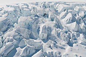 Fox glacier snow land New Zealand