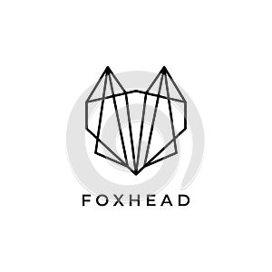 fox head image for logo design inspiration