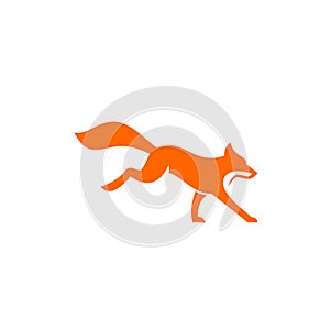 Fox logo icon designs vector