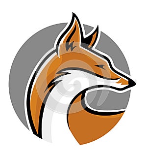 Fox mascot side