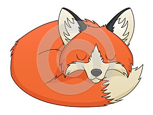 Fox Sleeping