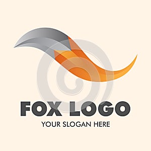 Fox logo vector design inspiration photo