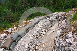 Foxhole, World War One