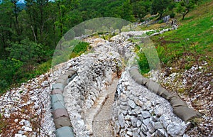 Foxhole, World War One