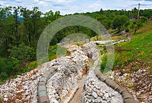 Foxhole, World War One