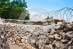 Foxhole, World War One