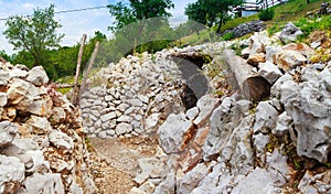 Foxhole, World War One