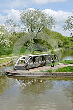 Foxton Locks on the Grand Union Canal, Leicestershire, UK