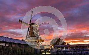 Foxton Windmill Sunrise