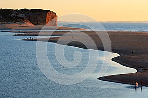 Foz do Arelho, the obidos lagoon, portugal