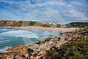 Foz do Lisandro beach in Ericeira, Portugal