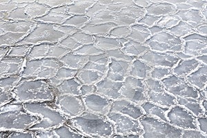Fozen water surface photo