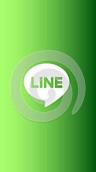 Line logo sign symbol vector. Mobile apps online service icon.