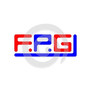 FPG letter logo creative design with vector graphic, FPG