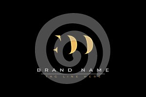 FPP abstract letter logo design