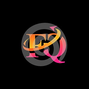 FQ aerospace creative logo design