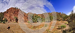 FR Brachina Gorge Bottom Panorama photo