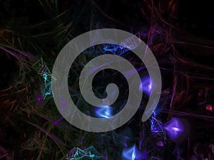 fractal abstract fashion subsidiary modern wallpaper light science dream composition photo