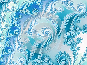 Fractal abstraction of ocean waves