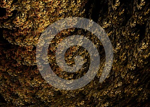 Fractal Alien Moss Branches