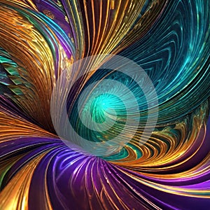 fractal background - swirl vortex