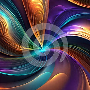 fractal background - swirl vortex