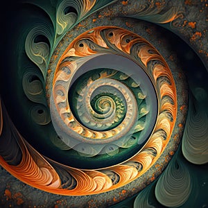 Fractal Fibonacci Background