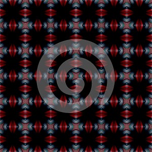 fractal glass square repeat tile glowing kaleidoscope glow pattern symmetrical