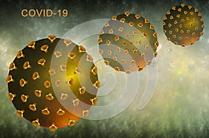 Fractal model of the pandemic. The spread of the coronavirus Coving-19