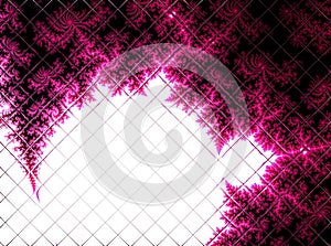 Fractal mosaic background