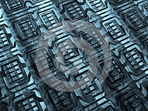 Fractal texture - abstract digitally generated image