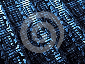 Fractal texture - abstract digitally generated image