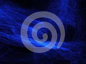 Fractals with colored veils