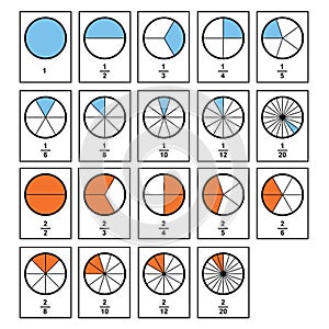 Fraction mathematics Fraction Calculator Simplifying Fractions on white background  vector