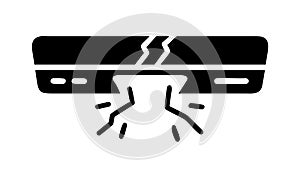 Device Malfunction: Technical Error & System Breakdown, vector design Generative AI