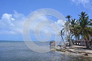 Fragata island in San Blas archipelago, PanamÃÂ¡ photo