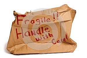 Fragile Brown Box XXXL