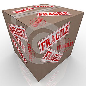 Fragile Cardboard Box Shipment Package