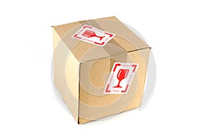 Fragile filled box