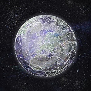 Fragile glass planet - save the Earth