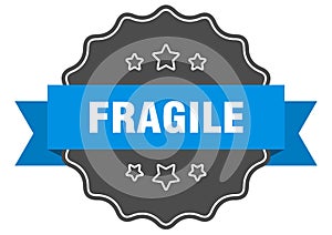 fragile label