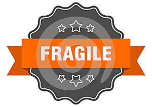 fragile label