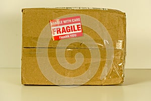 Fragile Package Label