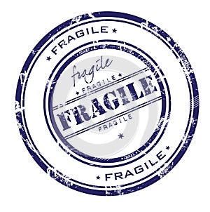 Fragile stamp