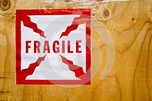 Fragile Sticker photo