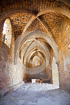 Fragment of ancient city Caesarea. Israel. photo