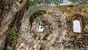 A fragment of an ancient fortress Kota A Famosa.